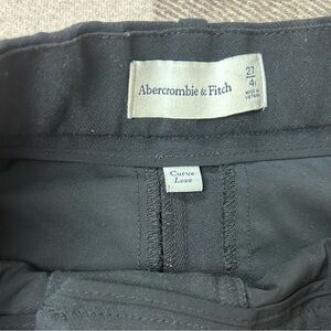 Abercrombie & Fitch Black Curve Love Trouser size 27 | size 4